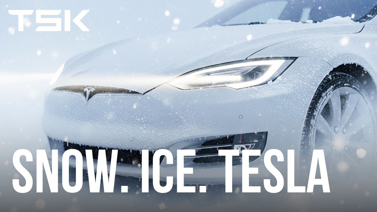 What Happens When You Drive a Tesla in -20°C and SNOW?