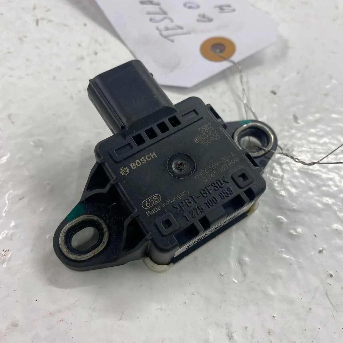 Bosch yaw rate sensor 1275100853 for Tesla Model S stability control repair