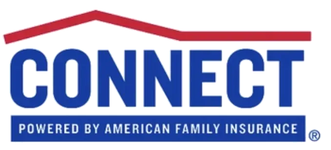Connect powered by American Family Insurance logo, TSK's insurance partner network