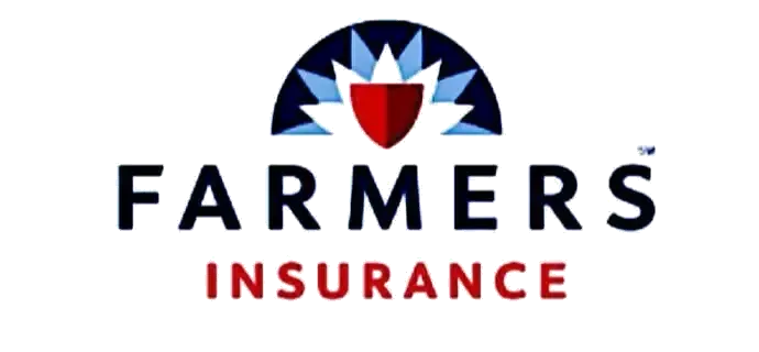 Farmers Insurance logo, an insurance partner featured on TSK's collision repair page