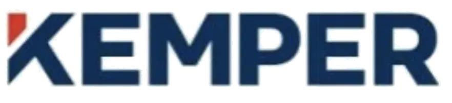 Kemper Insurance logo, an insurance partner recognized by TSK EV Collision Repair