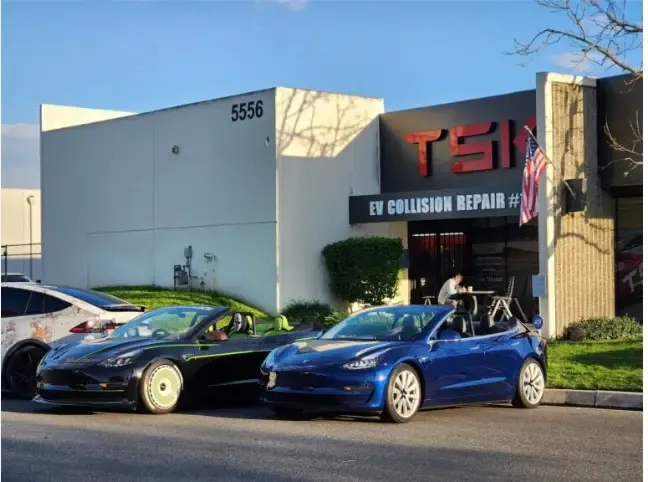Roofless Tesla