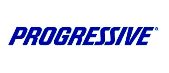 Progressive Insurance logo, partner of TSK Tesla collision repair shop